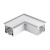Угол S2-LINIA55-F-L90 прямой (Arlight, Металл) Угол S2-LINIA55-F-L90 прямой (Arlight, Металл)