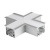 Угол S2-LINIA55-F-X90 крестовой (Arlight, Металл) 021276 Угол S2-LINIA55-F-X90 крестовой (Arlight, Металл) 021276