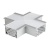 Угол S2-LINIA69-F-X90 крестовой (Arlight, Металл) 021281 Угол S2-LINIA69-F-X90 крестовой (Arlight, Металл) 021281