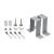 Держатель S2-LINE-3360 Set (Arlight, Металл) 021182 Держатель S2-LINE-3360 Set (Arlight, Металл) 021182