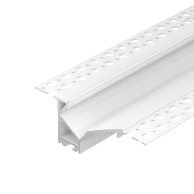 Профиль FANTOM-W45-BEVEL-2000 WHITE (Arlight, Алюминий) 039949 