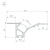 Профиль FANTOM-W45-BEVEL-2000 WHITE (Arlight, Алюминий) 039949 Профиль FANTOM-W45-BEVEL-2000 WHITE (Arlight, Алюминий) 039949