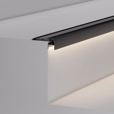 Профиль STAIR-W65-2000 ANOD BLACK (Arlight, Алюминий) 045663 