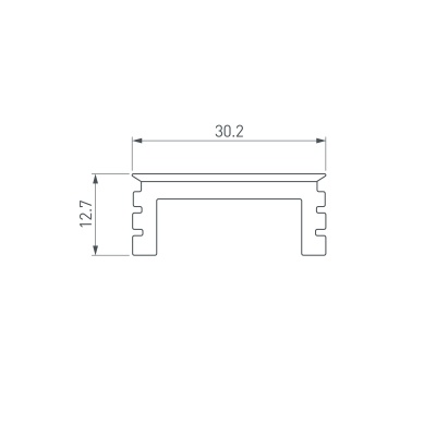 Экран LINE-3535-BENT-SIDE-2M OPAL (Arlight, -)