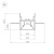 Профиль FOLED-CEIL-CENTER-2000 (Arlight, Алюминий) 023863 Профиль FOLED-CEIL-CENTER-2000 (Arlight, Алюминий) 023863
