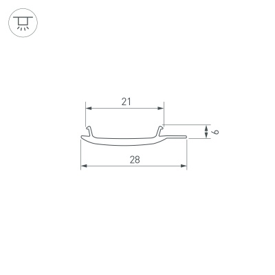 Экран STRETCH-S-20-WALL-SIDE-10m (RESPECT-ST) (Arlight, -)