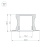 Профиль с экраном ALU-SLIM-H15-F-2000 ANOD+FROST (Arlight, Алюминий) 018243 Профиль с экраном ALU-SLIM-H15-F-2000 ANOD+FROST (Arlight, Алюминий) 018243