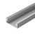 Профиль с экраном ALU-WIDE-H8-2000 ANOD+FROST (Arlight, Алюминий) Профиль с экраном ALU-WIDE-H8-2000 ANOD+FROST (Arlight, Алюминий)