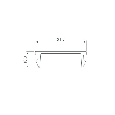Экран LINE-S-W32-3000 OPAL (Arlight, Пластик)