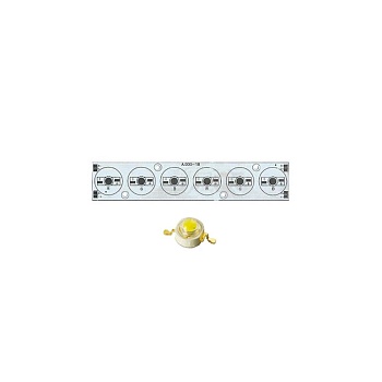 Плата 156x30-6Е-RGB Emitter (6x LED, A.000-18)