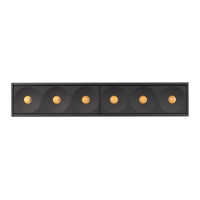 Светильник MAG-DARK-45-L200-6W Warm3000 (BK, 20 deg, 24V) (Arlight, IP20 Металл, 5 лет)