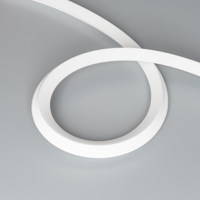 Лента герметичная MOONLIGHT-3D-A168-15x15mm 24V Day4500 (7.2 W/m, IP67, 2835, 5m, wire x1) (Arlight, Силикон)