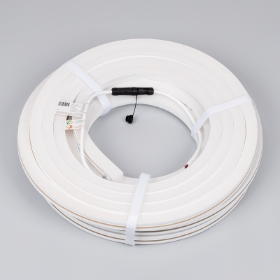 Лента герметичная MOONLIGHT-SIDE-X280-20x20mm 24V Warm3500 (10 W/m, IP67, 15m, wire x1) (Arlight, Вывод боковой, 5 лет) ARLIGHT Арт. 044250