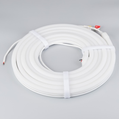 Лента герметичная MOONLIGHT-SIDE-A140-12x24mm 24V Day5000 (9.6 W/m, IP68, 5m, wire x2) (Arlight, Вывод прямой, 3 года) ARLIGHT Арт. 042800