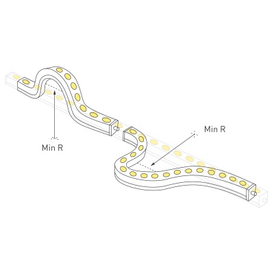 Грейзер THOR-3D-A24-25x27mm 24V Day4000 (24 W/m, IP65, 1m, wire x2) (Arlight, Вывод прямой, 3 года) ARLIGHT Арт. 047137