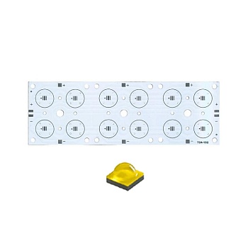 Плата 156x52-12XP CREE (12x LED, 724-152)