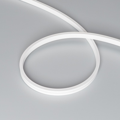 Светодиодная лента герметичная MOONLIGHT-SIDE-A120-06x12mm 24V White6000 (9.6 W/m, IP65, 5m, wire x2) (Arlight, Вывод прямой, 3 года)