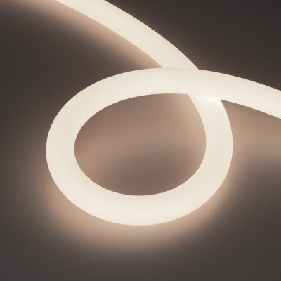 Лента герметичная MOONLIGHT-TOP-M768-D25mm 24V White-MIX 360deg (14.4 W/m, IP65, 2216, 5m, wire x1) (Arlight, Вывод прямой, 3 года) ARLIGHT Арт. 037565