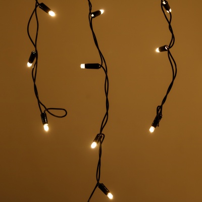 Светодиодная гирлянда ARD-EDGE-PRO-4000x600-BLACK-128LED-MILK-STD Warm (230V, 8W) (Ardecoled, IP65)