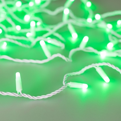 Светодиодная гирлянда ARD-STRING-CLASSIC-10000-WHITE-100LED-MILK-SYNC RGB (230V, 6.5W) (Ardecoled, IP65)