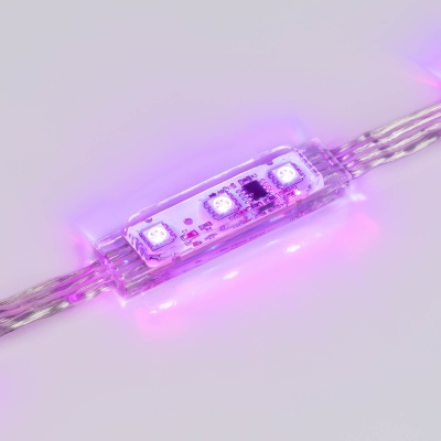 Модуль управляемый DMX-B3 12V RGB (0.72W, IP68, 140 deg) (Arlight, Пластик, 3 года) ARLIGHT Арт. 036773
