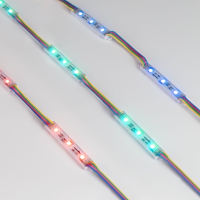 Модуль управляемый SPI-B3 12V RGB-RAM (0.6W, IP66, 120 deg) (Arlight, Пластик, 3 года) ARLIGHT Арт. 036824
