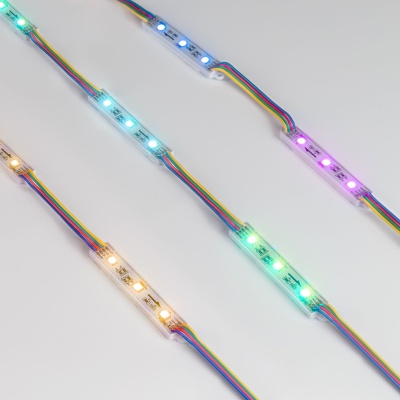 Модуль управляемый SPI-B3 12V RGB-RAM (0.6W, IP66, 120 deg) (Arlight, Пластик, 3 года) ARLIGHT Арт. 036824