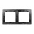 Рамка стеклянная FRM-GLARE-GS-2-BK (Arlight, -) Рамка стеклянная FRM-GLARE-GS-2-BK (Arlight, -)