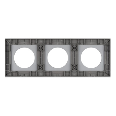 Рамка стеклянная FRM-GLARE-GC-3-GR (Arlight, -)