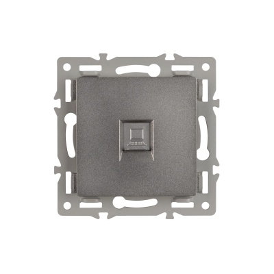 Механизм компьютерной розетки SCT-MPC1-PL-GR (RJ-45, CAT6) (Arlight, -)