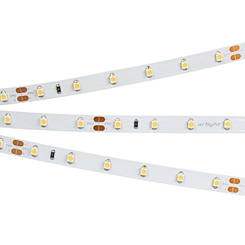 Лента RT 2-5000 24V Warm3000 (3528, 300 LED, CRI98) (Arlight, 4.8 Вт/м, IP20)