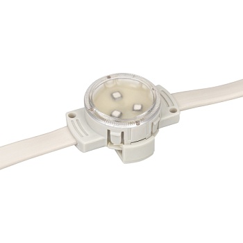 Флэш-модуль SOLEX-SPI-D30-3LED-12V RGB с держателем (Arlight, Герметичный)