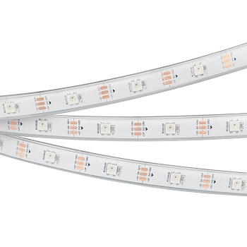 Светодиодная лента SPI 2-5000GR 5V RGB (5060, 150 LED x1, Arlight, Закрытый, IP67)