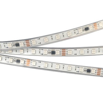 Лента SPI-5000P-AM 24V RGB (5060, 60 LED/m, x6)