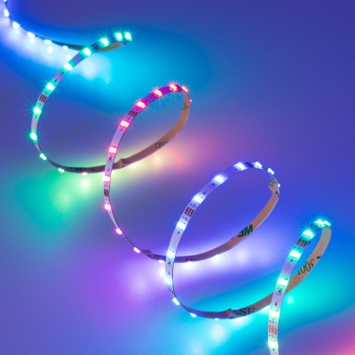 Светодиодная лента SPI-2000-2020-90 5V Cx1 RGB (4mm, 14.4W/m, IP20, Arlight, Открытый, IP20) ARLIGHT Арт. 028264