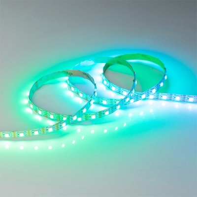 Светодиодная лента SPI-5000-RAM 12V RGB (5060, 60 LED/m, x1, AM, Arlight, Открытый, IP20) ARLIGHT Арт. 027049