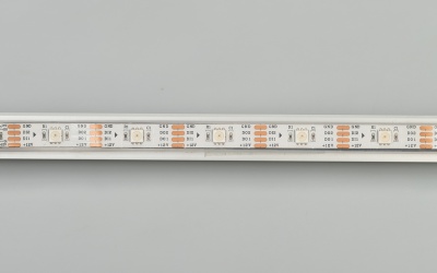 Светодиодная лента SPI-5000PGS-RAM-5060-30 12V Cx1 RGB-Auto (12mm, 4.8W/m, IP67, Arlight, Закрытый, IP67) ARLIGHT Арт. 029444
