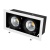 Светильник CL-KARDAN-S375x190-2x25W Day4000 (WH-BK, 30 deg) (Arlight, IP20 Металл, 3 года) Светильник CL-KARDAN-S375x190-2x25W Day4000 (WH-BK, 30 deg) (Arlight, IP20 Металл, 3 года)