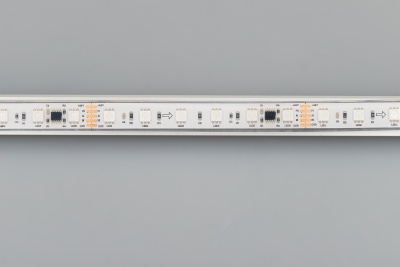 Лента DMX-5000P-5060-60 24V Cx6 RGB (14mm, 14.4W/m, IP66) (Arlight, Закрытый, IP66) ARLIGHT Арт. 029760