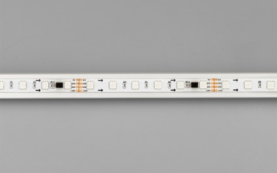 Лента SPI-5000SE-5060-60 24V Cx6 RGB-Auto (10mm, 13.2W/m, IP65) (Arlight, Закрытый, IP65) ARLIGHT Арт. 027613(1)