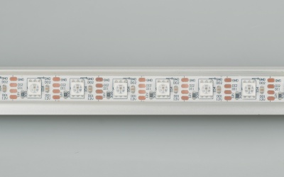 Светодиодная лента SPI-5000P-RAM-5060-60 12V Cx1 RGB-Auto (12mm, 8W/m, IP66) (Arlight, Закрытый, IP66) ARLIGHT Арт. 027615(1)