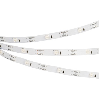 Светодиодная лента RT-5000-6060LENS-20-12V White6000 (10mm, 10W/m, IP20) (Arlight, Открытый)