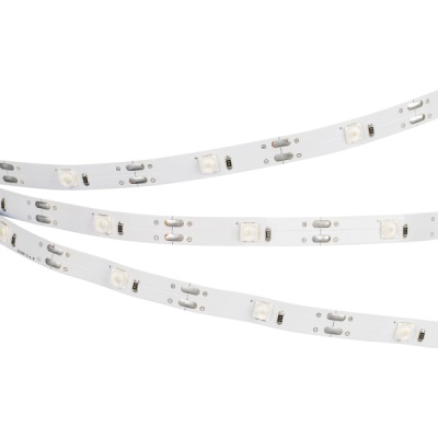 Светодиодная лента RT-5000-6060LENS-20-12V White6000 (10mm, 10W/m, IP20) (Arlight, Открытый)