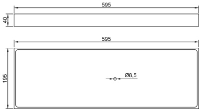 Светильник светодиодный серии LedNik Office Pro 600L 30 opal  4000K   UPS full light