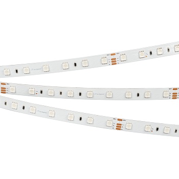Светодиодная лента IC-40000-5060-54-48V RGB (12mm, 11.2W, IP20, Arlight, стабилизированная)