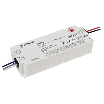 INTELLIGENT ARLIGHT Диммер DALI-201-40W-850-MINI-PD-SUF (230V, 500-850mА, INTELLIGENT ARLIGHT, IP20 Пластик, 5 лет)