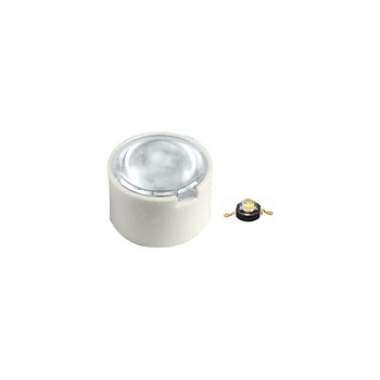 Линза 45DH1WD (45°, Emitter, white) (Turlens, -)