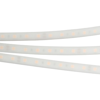 Лента RTW 2-5000PS 24V Cool 8K 2x (5060, 300 LED, LUX) (Arlight, 14.4 Вт/м, IP67)