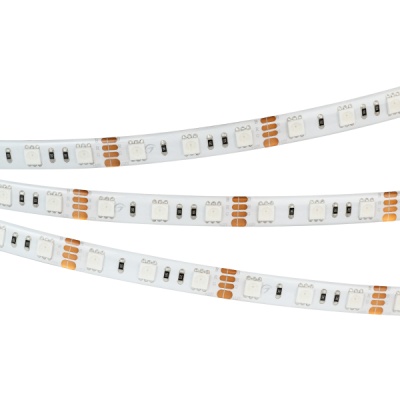 Лента RTW-5000SE-5060-60-12V RGB (10mm, 14.4W/m, IP65) (Arlight, 14.4 Вт/м, IP65)