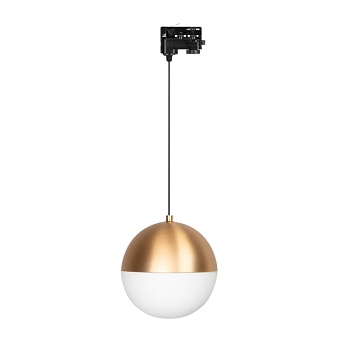 Светильник LGD-EMISFERO-TRACK-HANG-4TR-R200-16W Warm3000 (GD, 180 deg, 230V) (Arlight, IP20 Металл, 3 года)